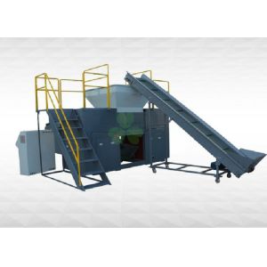 Double Shaft Multi-functional Plastic Shredder Machine / Waste Plastic Crusher