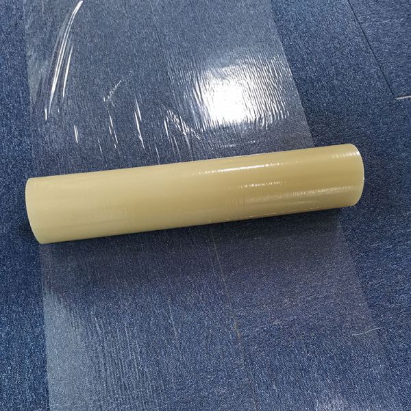 PE High Adhesive Carpet Protection Film Clear Transparent Color Heavy duty carpet protector film