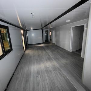 Fireproof 3 Bedrooms Prefabricated Container Homes Economic Homes Steel