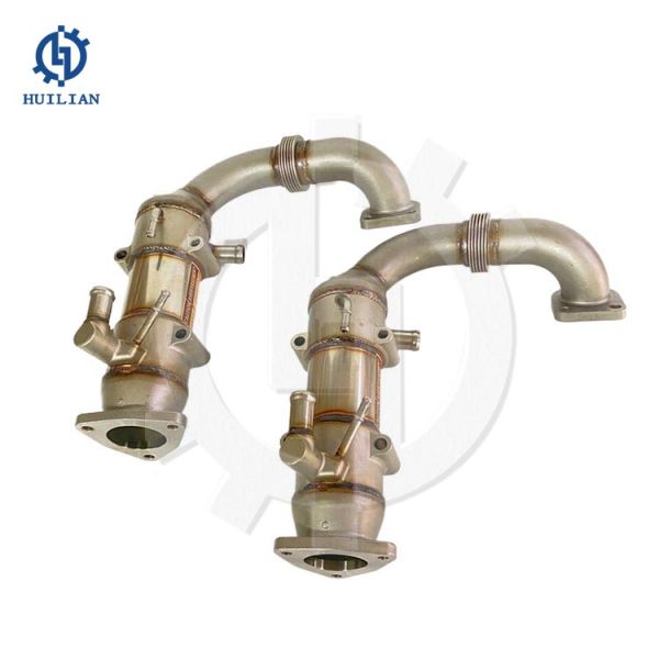 Engine Spare Parts EGR Cooler VH25620E0052 VH25620E0050 25608-E0150 Suitable Kobelco J08 4HK1 6HK1 6WG1 SK350-9 SK350-8