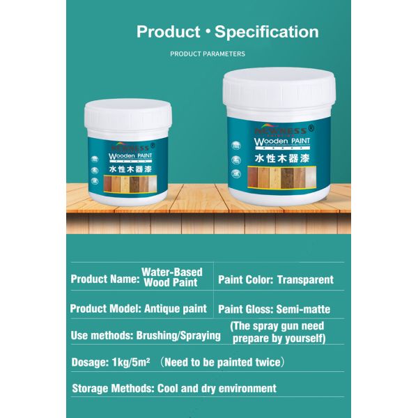 Spray Application Method Wood Paint Shelf Life 12 Months Water Base for Decoration