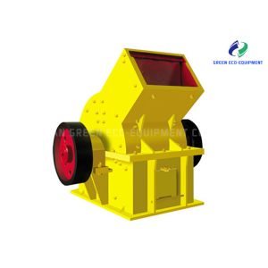 China Yellow Impact Hammer Crusher , Cement Crusher Machine Compact Structure wholesale