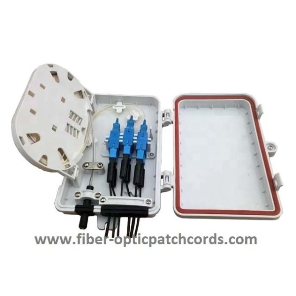 Outdoor Fiber Optic Distribution Box 4 Port 6 Port For SC LC ST FC Connectors