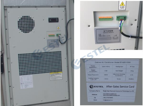 27U Weatherproof Outdoor Enclosure
