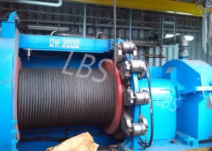 China High Speed Electric Winch Machine / Electric Power Winch For Platform And Emergency Lifting on sale