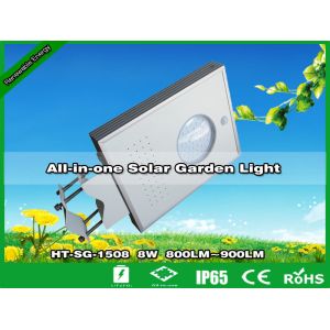 China 8W All-in-one Integrated Solar LED Garden Light wholesale