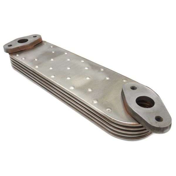 Aluminium 6735-61-2110 Oil Cooler Core For S4K Engine