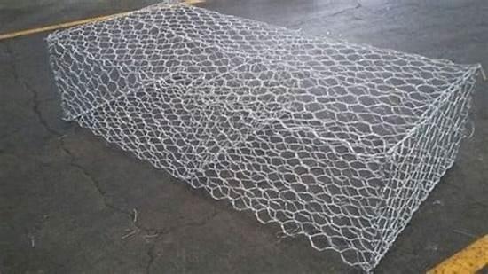 Quality Galfan Hot Dipped Galvanized Wire Mesh 80x100mm Gabion Wire Netting for sale