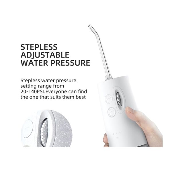 225mm Length Dental Care Water Flosser 300ml Tank Portable Dental Oral Irrigator