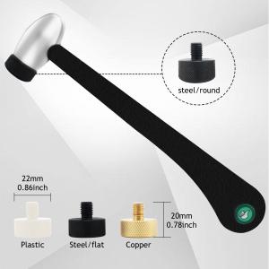 China Multifunction Jewelry Engraving Machine Hammer With 4 Interchangeable Heads Brass wholesale