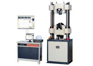 4 Columns Servo Hydraulic Testing Machine 0~30mm Flat Specimen Thickness