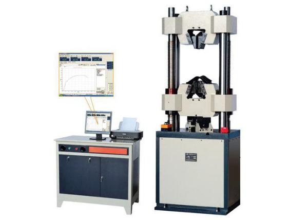 Quality 4 Columns Servo Hydraulic Testing Machine 0~30mm Flat Specimen Thickness for sale