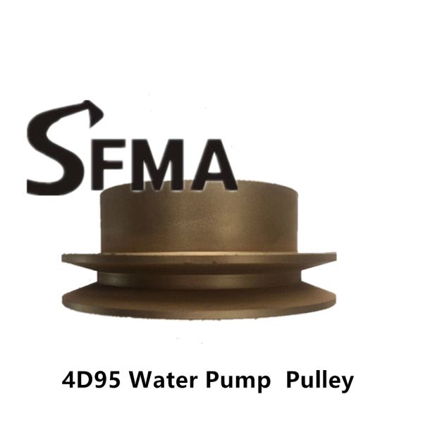 OD138 1 Groove 4D95 6D95 Water Pump Engine Fan Pulley