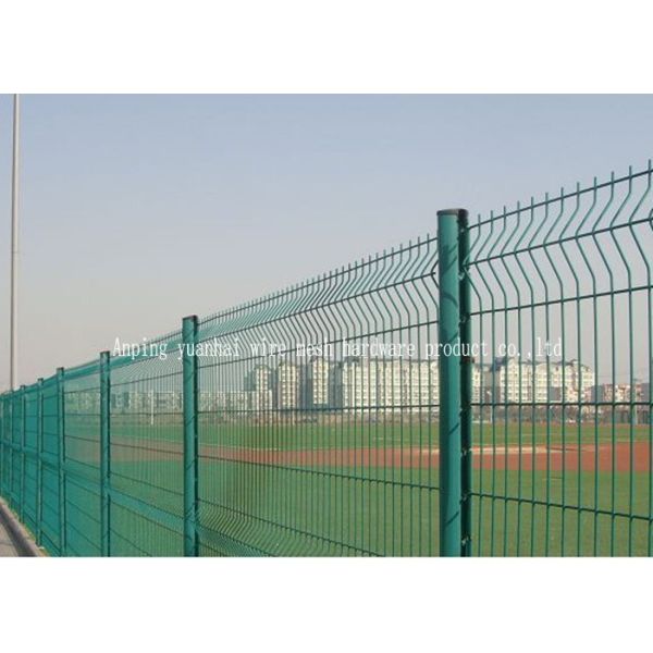 Rot Proof Triangle Fence Panel Low Carbon Steel Wire High Strength Wear Resistance