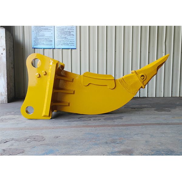 Yellow Black Thicker Plate Hydraulic Ripper For Excavator Cat Hitachi Komatsu PC200