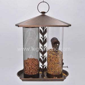 Anodizing Surface Treatment Metal Hummingbird Feeder , Eco Friendly Bird Feeders