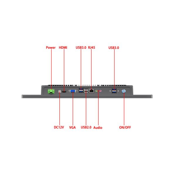 All In One Touch Screen 1920×1080 FHD 18.5" Waterproof Business Industrial Used
