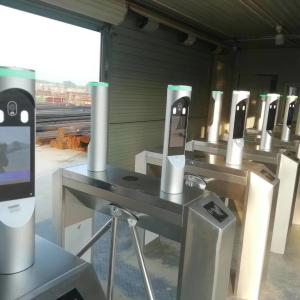 China SUS304 Pedestrian Tripod Turnstile Gate For Access Control wholesale