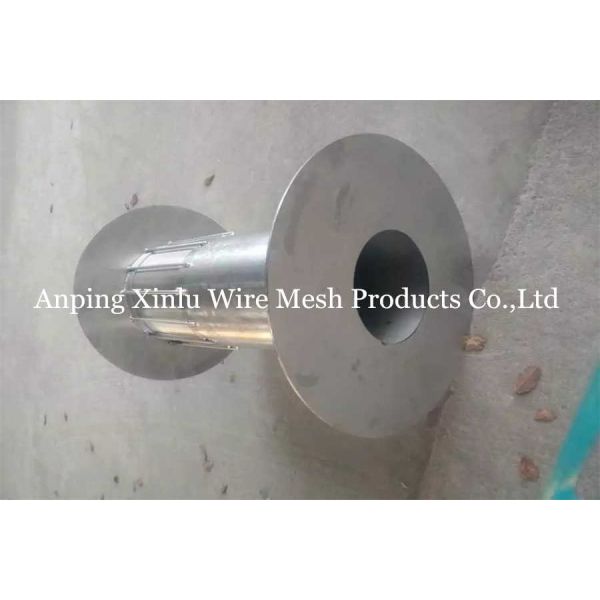 280mm Length Rotary Screen Drum Wrapped Wedge Wire Cylinder 0.4mm Slot