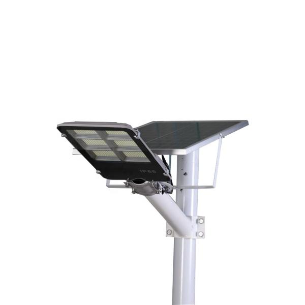 Quality 150lm/W 60W Solar Powered Pole Light APP Control Motion Sensor Die Casting Aluminum for sale