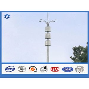 China 86um Galvanization Telecommunication Pole AWS D1.1 Welding Standard wholesale
