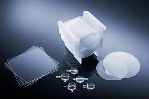 GE Fused Quartz Plate , Optical Glass Plate 2 Inch And Diameter 100 Mm