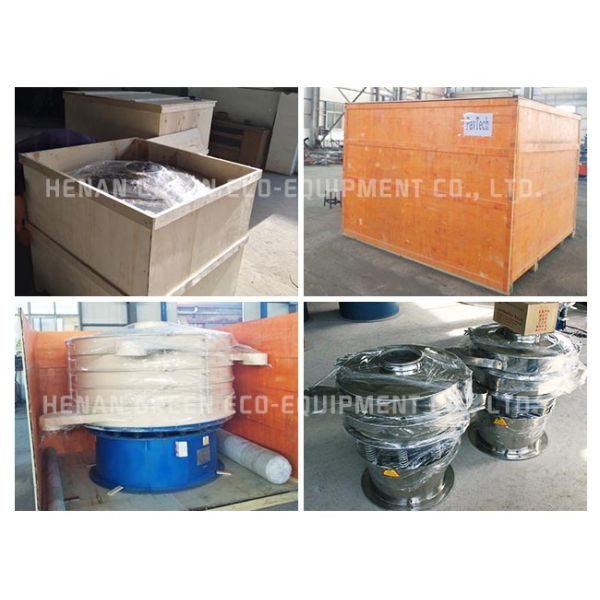 Material Separation Vibrating Screen Machine 1~5 Layers Low Noise