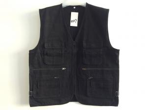 China vest, mens vest in 100% cotton, fishing vest, casual vest on sale