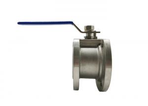 China PN16 Wafer Flanged Ball Valve , DIN Flanged End Ball Valve wholesale