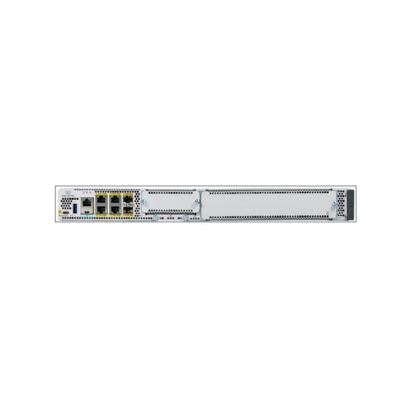 C8300-1N1S-4T2X - Cisco Catalyst 8300 Series Edge Platforms Series C8300 1RU w/ 10G WAN (1 SM slot and 1 NIM slot, and 2 x 10-Gigabit Ethernet and 4 x