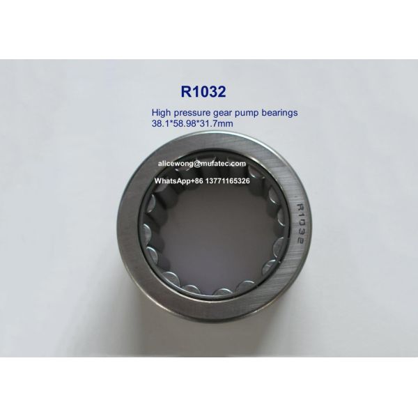 R1032 high pressure gear pump bearings needle roller bearings 38.1*58.98*31.7mm
