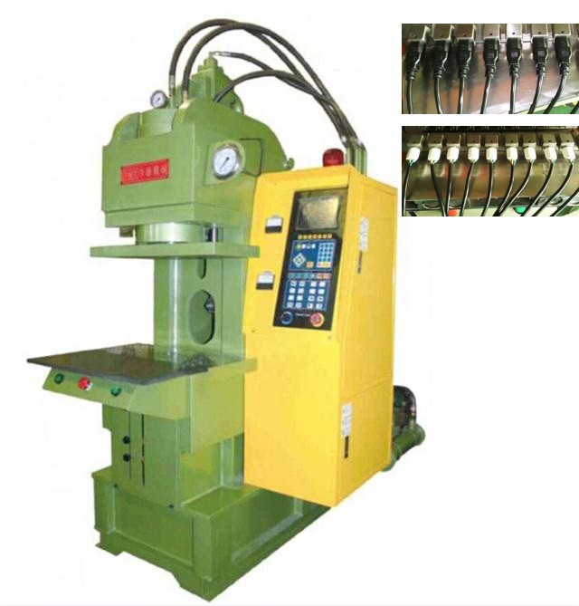176 Cm3 Theoretical Shot Volume Dental Floss Vertical Plastic Injection Moulding Machine 55T 12kW
