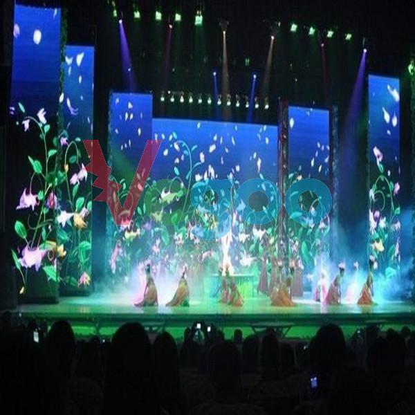 Quality Super Light  Stage LED Screens 3.91mm Video Wall Led Display Noiseless for sale
