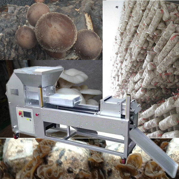 OEM Automatic Pulses Mushroom Bagging Machine 50 To 3000ml Food Bag Plastic Film