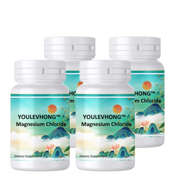 Vegan Magnesium Chloride Supplements Triple Magnesium Complex Capsules 300mg Magnesium Glycinate Malate Citrate Capsules