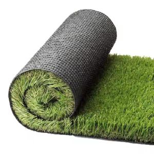 15000 Density Artificial Grass Mat For Football Landscape Carpet