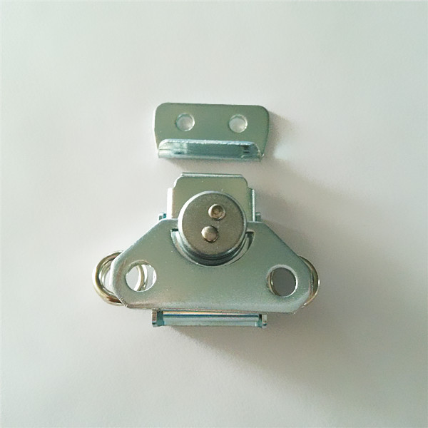 China Mini Butterfly latch with extrusion Clearance slot, zinc plating finish wholesale