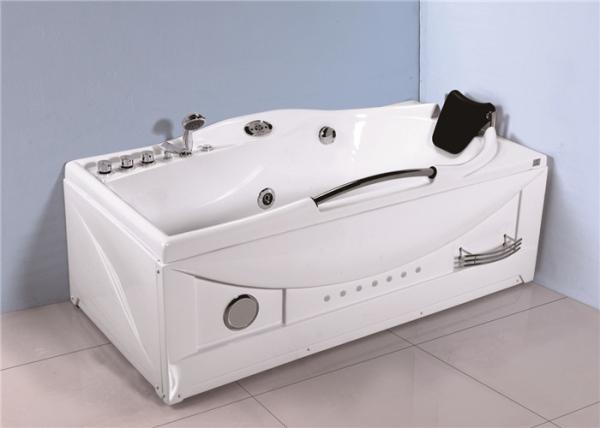 Quality Large Whirlpool Tub With LED Light Shower Unit , Jet Spa Tub For Household for sale