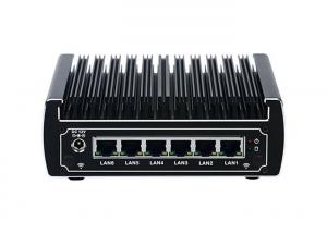 China Highly Reliable Fanless Industrial Computer Noise - Free With 7 LAN 4 USB 1 HDMI wholesale