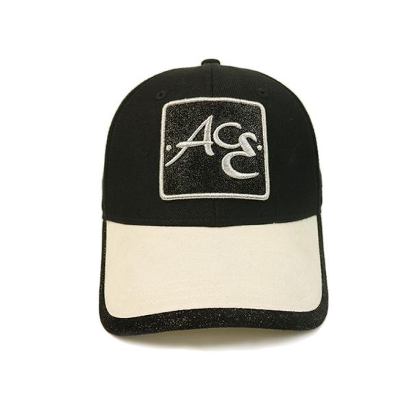 Quality Common Fabric Adults Baseball Suede Caps With Embroidery Patch Logo for sale
