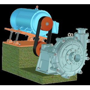Hydraulic 1480r/Min 55kw Centrifugal Slurry Pump 100ZBQ-315