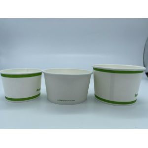 Custom Biodegradable Food Packaging Disposable Soup Bowl Customized Printed