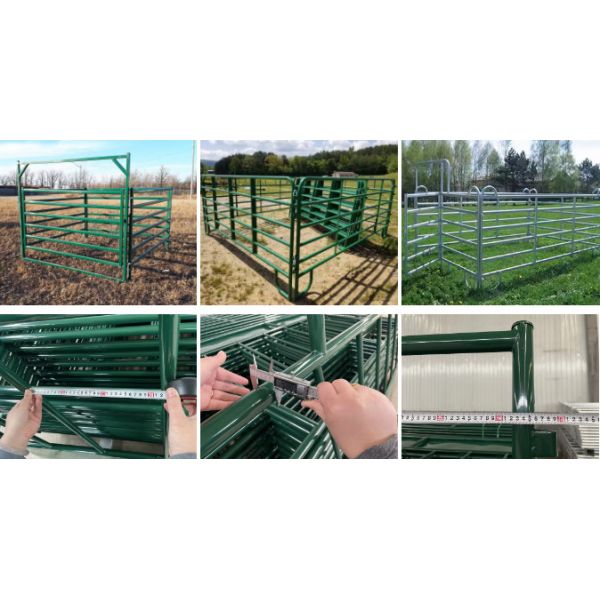 1.1M X 2.1M Sheep Yard Panel Galvanized Welded Metal Cattle Panel Fence