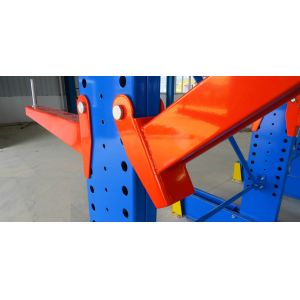 Buy cheap Flexible Customized Warehouse Steel Rack Heavy Duty Cantilever Rack Cantilevered from wholesalers