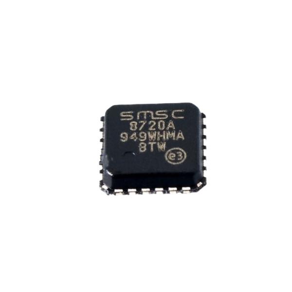 Quality Ethernet IC chips MICROCHIP LAN8720A-CP-TR QFN24 Electronic Components Z8f1233hj020eg for sale
