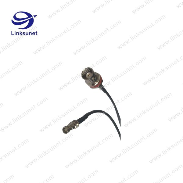 straight male FAKRA SMB conversion BNC straight female RG174 color pvc Automobile Connector Connecting line