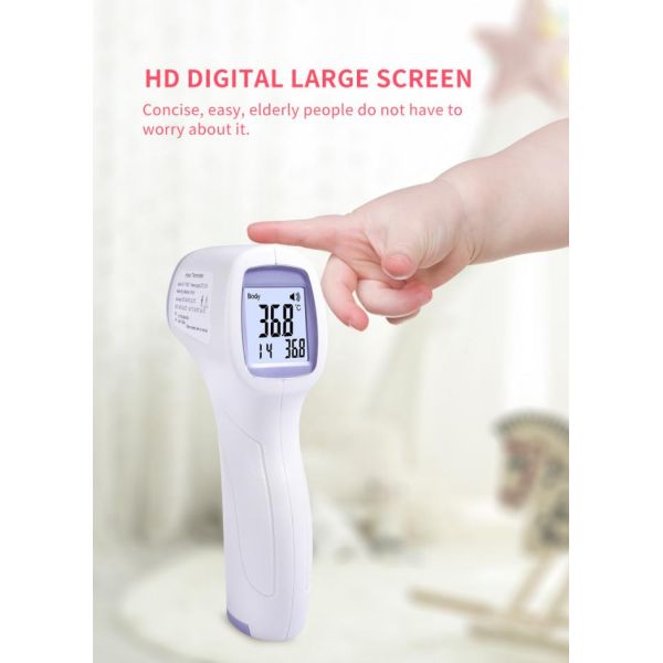 Professional Ear And Forehead Thermometer Lightweight User Friendly