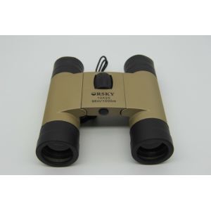 China Lightweight Compact Folding Binoculars , 10x25 Compact Binoculars For Concert wholesale