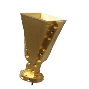 China High Isolation Microwave Waveguide Antenna Wr 10 Gold Plating 75x30x29mm wholesale