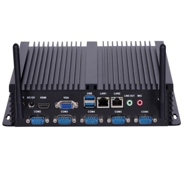Wifi 3G/4G/GPS DDR4 Embedded Fanless Industrial Mini PC Computer